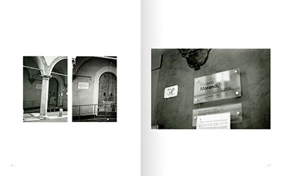 Vue d'une double page intérieure du livre "Paris-Matic" de Bernard Plossu