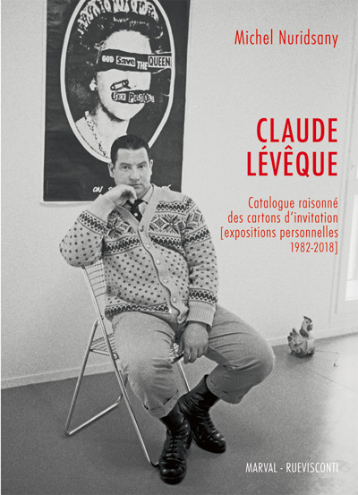 Couverture du livre "PLOSSU PARIS" de CLAUDE LÉVÊQUE catalogue raisonné des cartons d’invitation  [expositions personnelles 1982-2018]