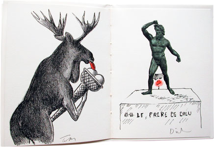 ue de l'intérieur du livre d'Erik Diteman et Roland Topor