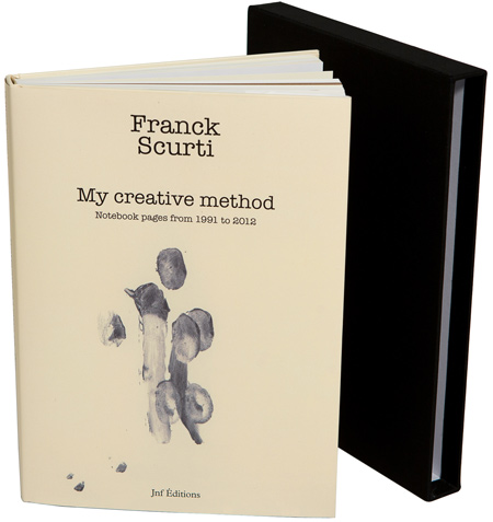 Vue de la couverture du livre de FranckScurti "My creatvie method"